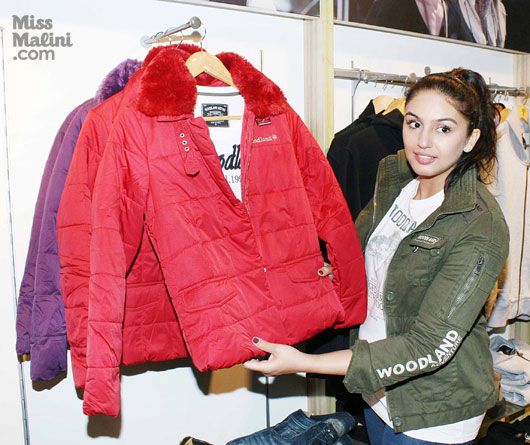 Huma Qureshi launches Woodland F/W '12 Collection