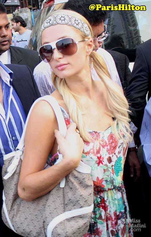 Paris Hilton in Mumbai