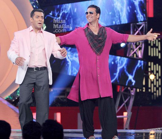 Salman Khan & Akshay Kumar on Bigg Boss