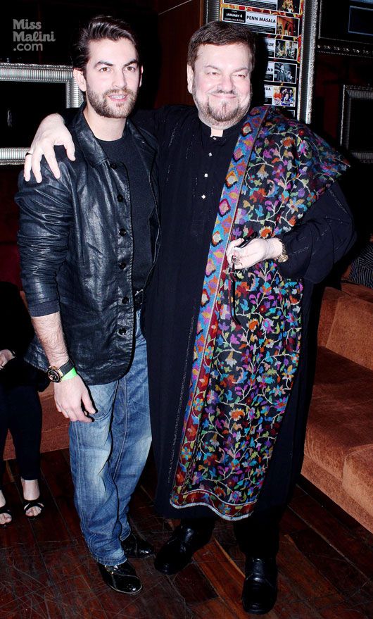 Neil Nitin Mukesh with his father, Nitin Mukesh