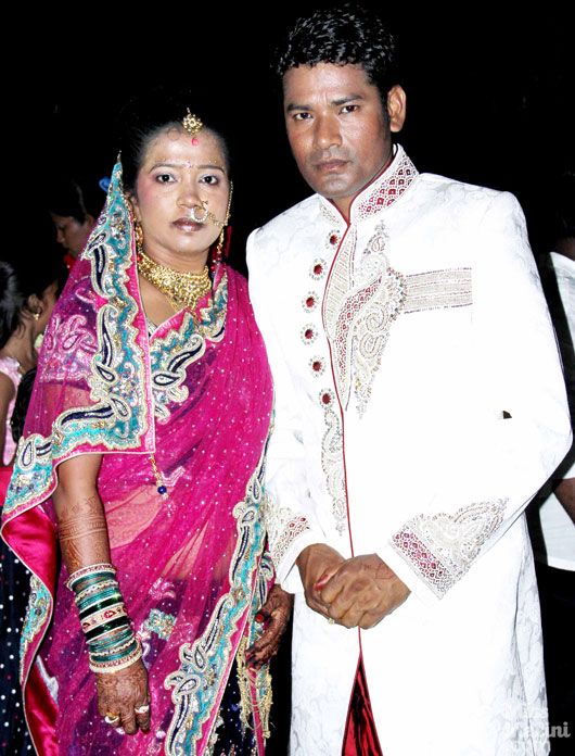 Mohan with his wife