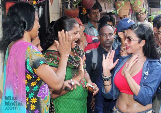 Veena Malik with sex workers