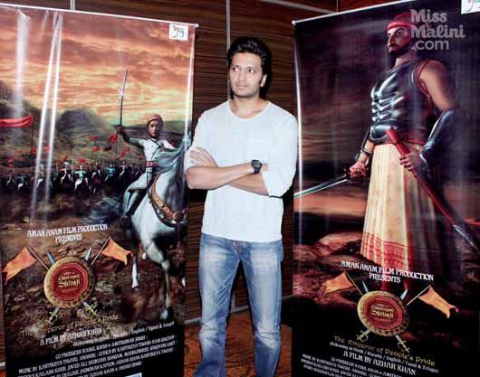 Spotted: Actor Riteish Deshmukh at the Launches an Animated Film