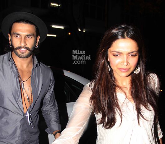 Ranveer Singh and Deepika Padukone