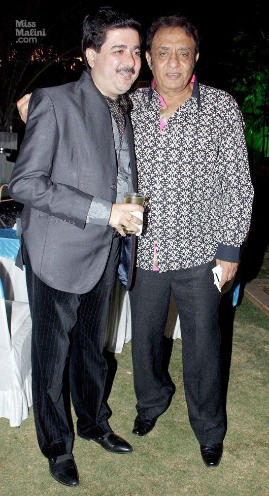 Surendra Wadhani with Ranjeet