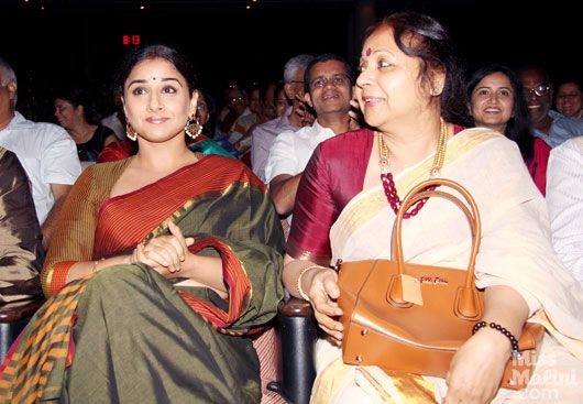 Vidya Balan with her mother