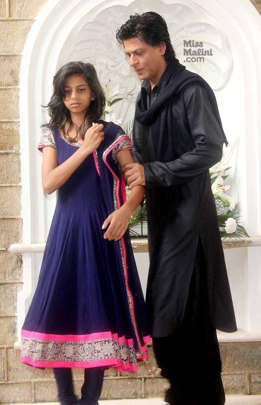Suhana and Shah Rukh Khan