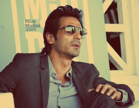 Arjun Rampal at the Mid-Day Race on December 6, 2013