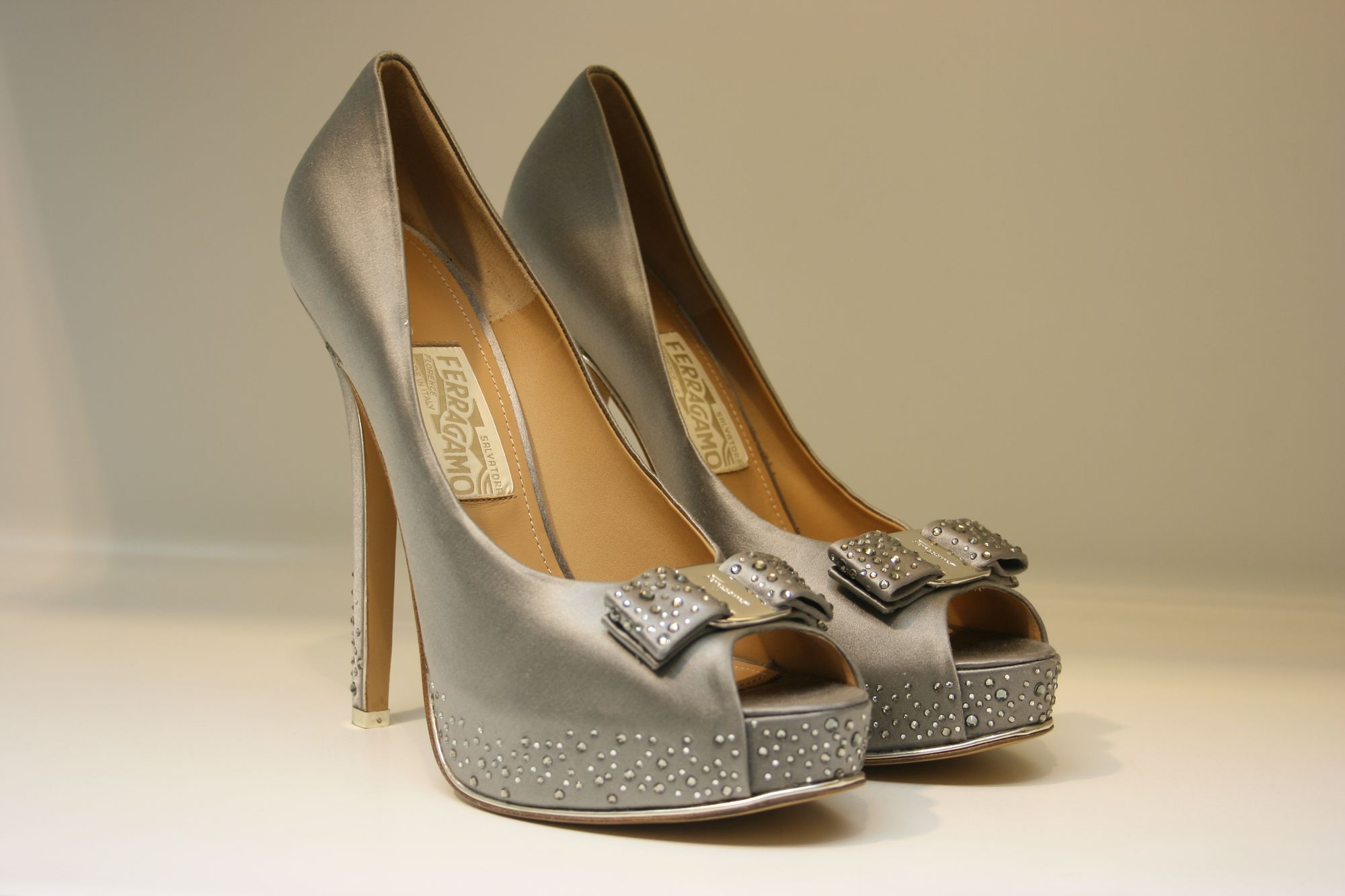 Sonam Kapoor's made-to-order Ferragamo pumps for "Shoes for a Star" project (Photo courtesy | Salvatore Ferragamo)