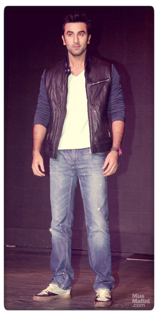Ranbir Kapoor at the launch of "Aa Re Aa Re" song from 'Besharam' on September 5, 2013 (Photo courtesy | Yogen Shah)
