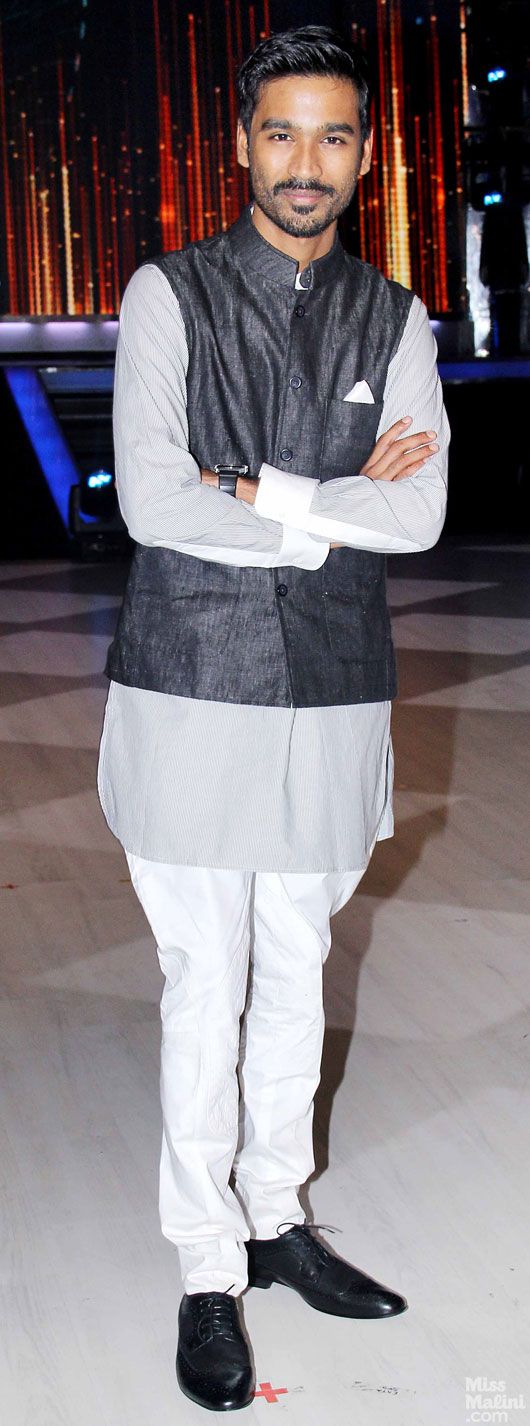 Dhanush in a Nehru jacket