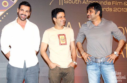 John Abraham, Suneil Shetty, Waheeda Rehman Announce the SAIFTA Awards