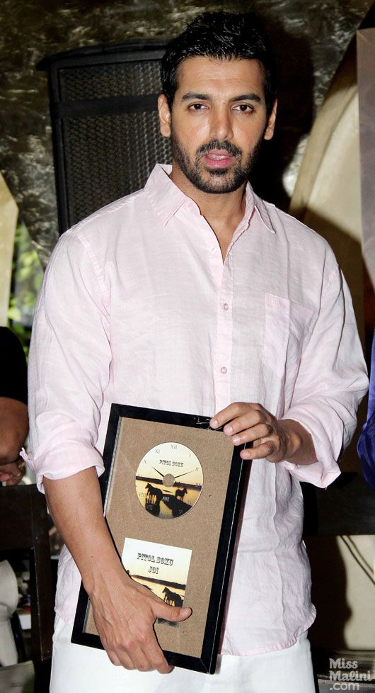 Spotted: Actor John Abraham at a Joi-ful Music Launch