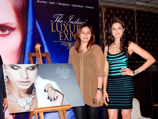 Jwala Gutta and Shilpa Reddy at the announcement of The Indian Luxury Expo 2012 in Hyderabad