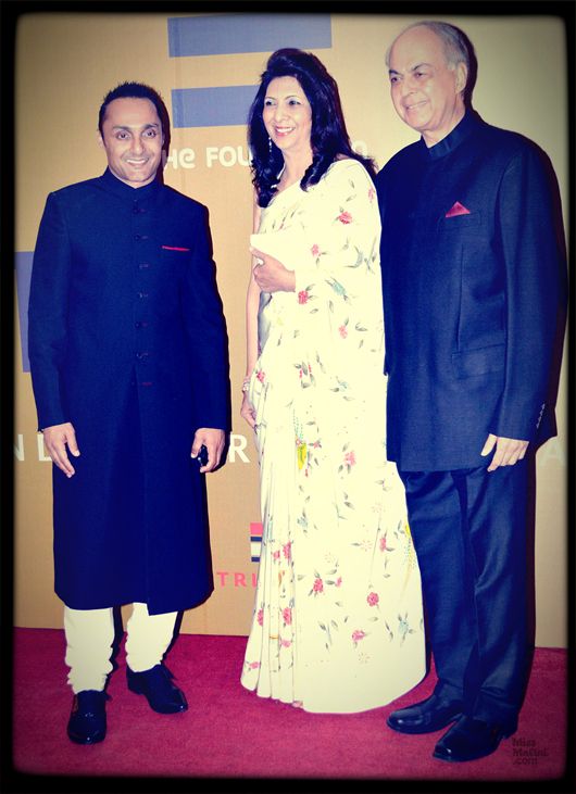 Rahul Bose with Indu & Ranjit Shahani at the “EQUATION 2013 – A Fundraiser FOR EQUALITY” on March 1, 2013