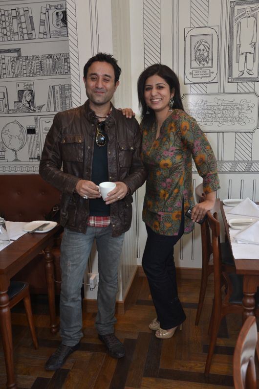 Amith Chhabra with Kriti Monga