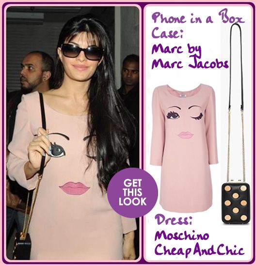 Get This Look: Jacqueline Fernandez in Moschino CheapAndChic