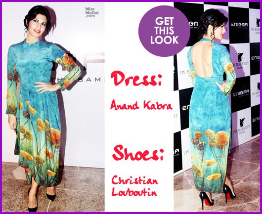 Get This Look: Jacqueline Fernandez in Anand Kabra