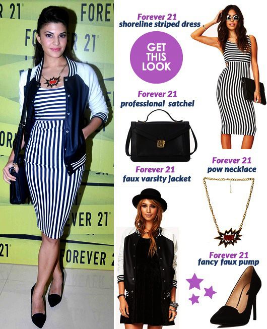 Get This Look: Jacqueline Fernandez in Forever 21