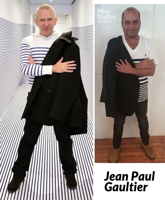Ranjit as Jean Paul Gaultier