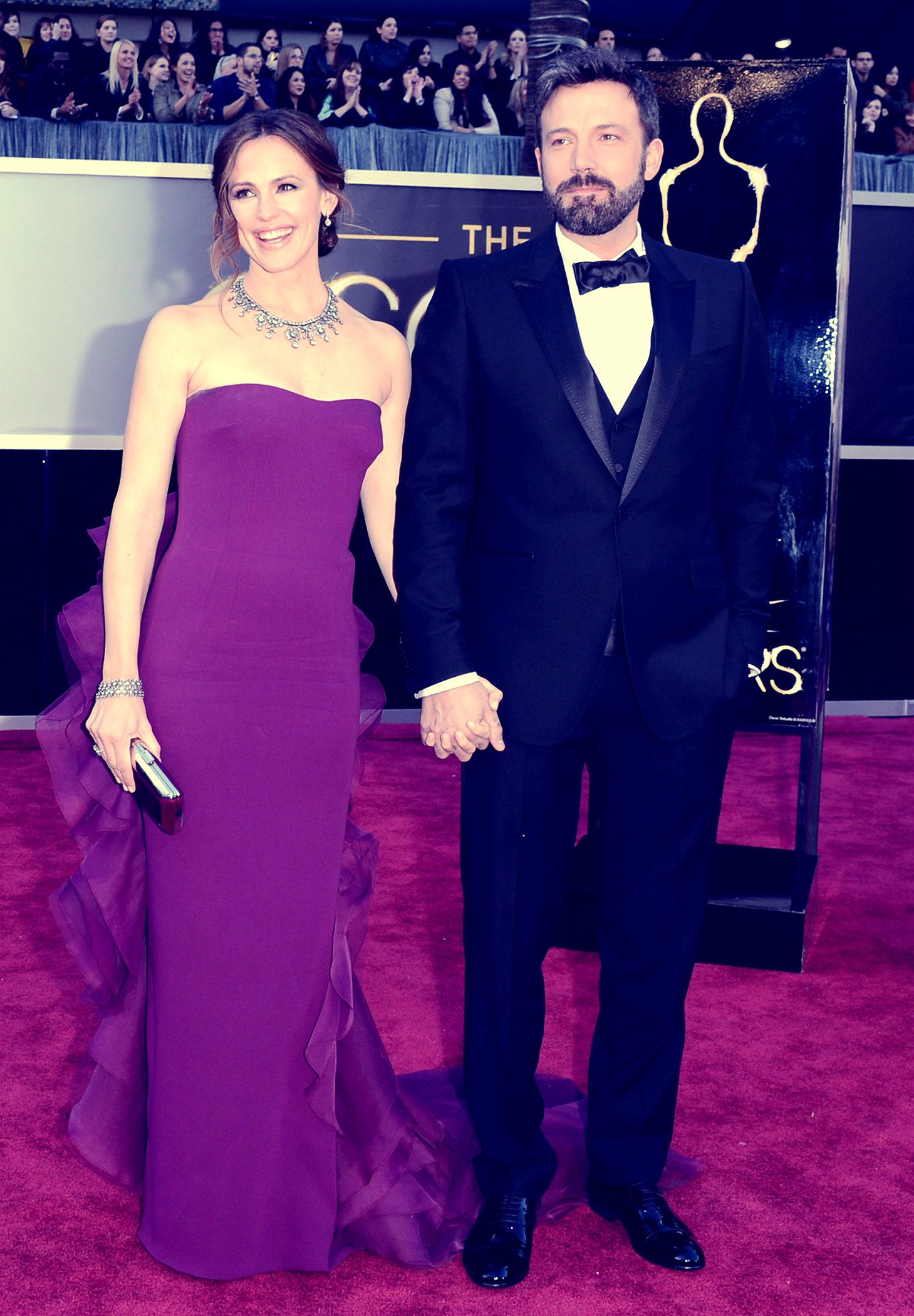 Jennifer Garner & Ben Affleck at the 85th Annual Academy Awards (Photo courtesy | Gucci/Getty Images)