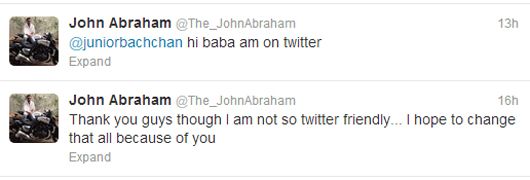 John Abraham Finally Joins Twitter!