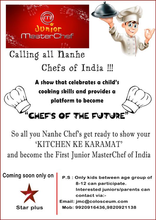 Junior Masterchef Poster