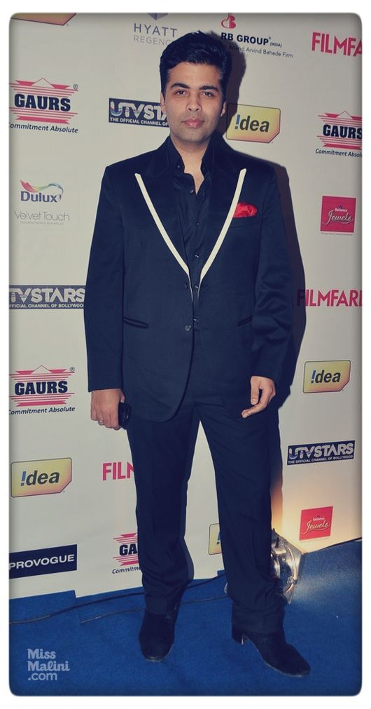 Karan Johar at the nomination party for the 59th Filmfare Awards