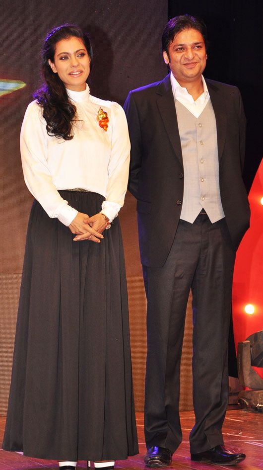Kajol with Raj Tyagi (Chairman Star Dance and Fitness Academy)