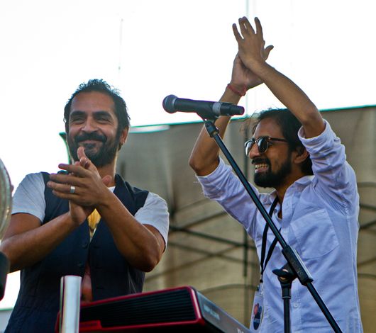 Karsh Kale and Ankur Tewari (photo credit | Naman Saraiya)