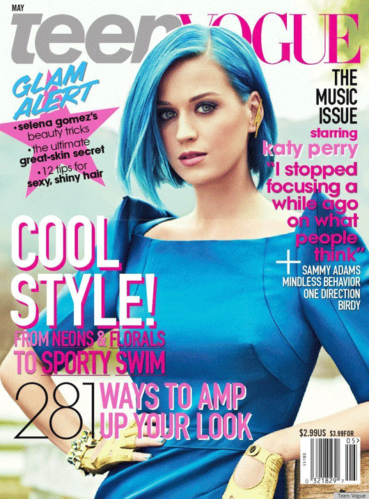 Katy Perry Teen Vogue cover