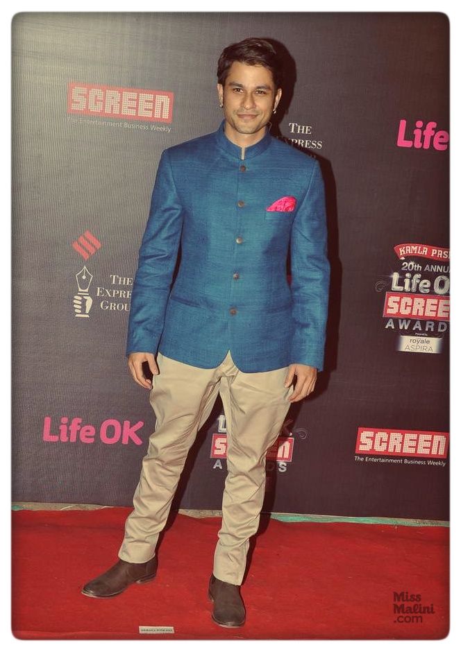 Kunal Kemmu at the 20th Annual Life OK Screen Awards on January 14, 2014