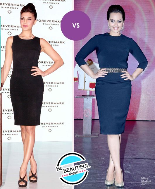 Who Rocked the LBD Better: Jacqueline or Sonakshi?