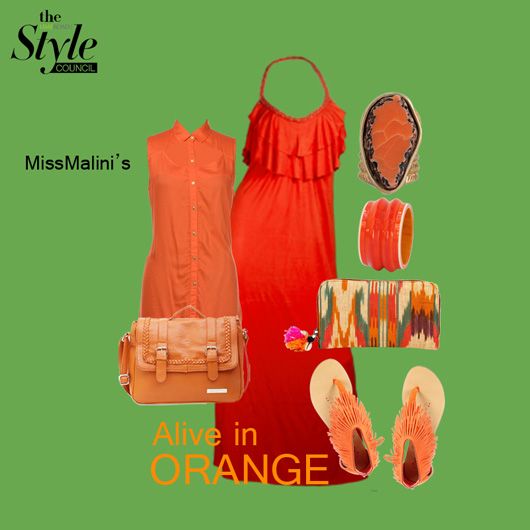 MissMalini's Moods In Colours: Alive in Orange