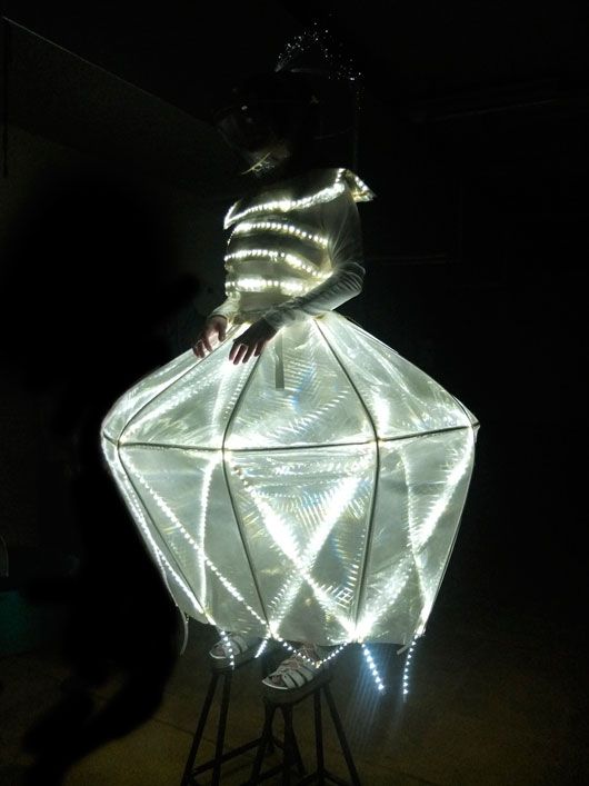 Leconaet Hemant Unveil Their LED Dresses