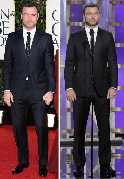 Liev Schreiber in Calvin Klein at the 70th Annual Golden Globe Awards