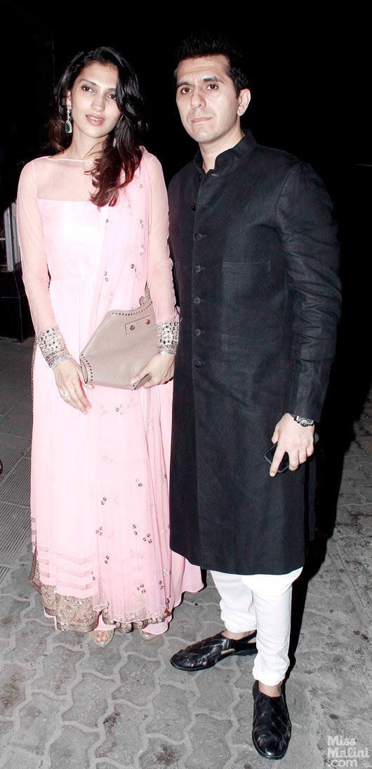 Ritesh Sidhwani (with wife, Dolly)