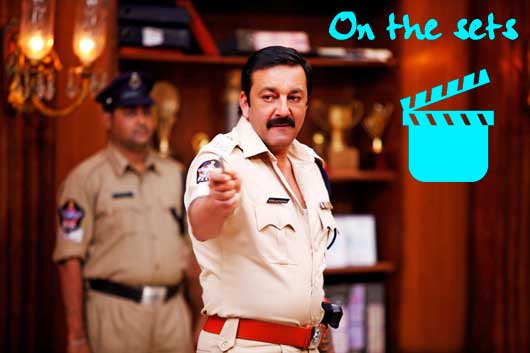 On The Sets: Sanjay Dutt Shoots for ‘Policegiri’