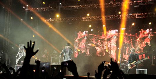 The Guns 'N' Roses concert in Mumbai