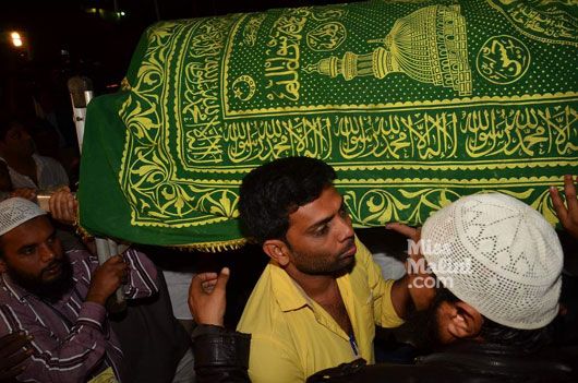 Farooq Sheikh's funeral
