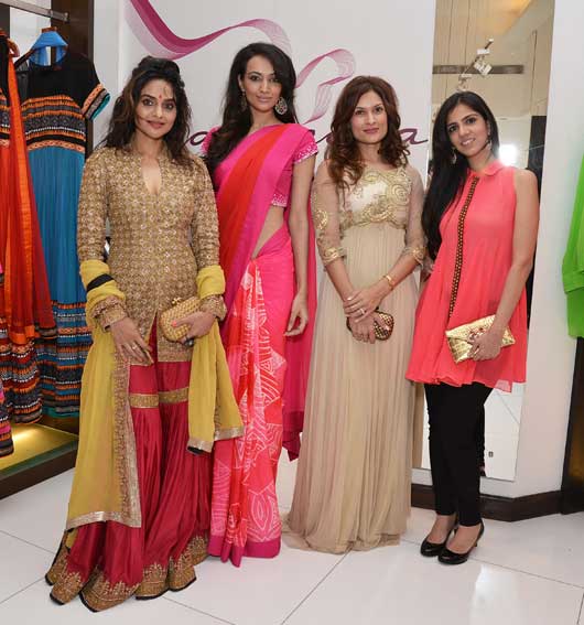 Madhoo Shah, Dipannita Sharma, Nisha Zaveri and Nishka Lulla