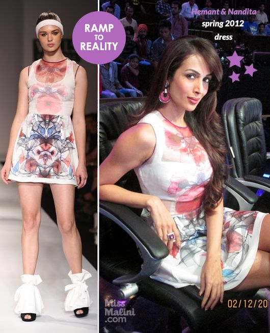 Ramp to Reality: Malaika Arora Khan Wears Hemant &#038; Nandita