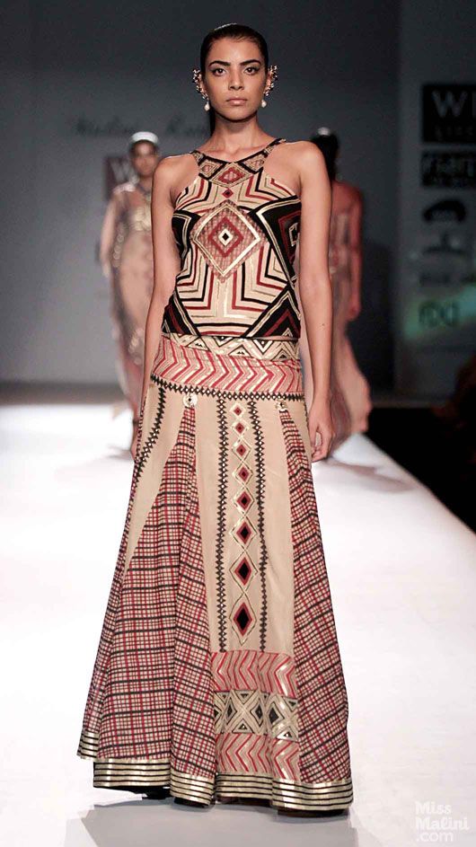 A Quick Look at Malini Ramani’s Collection for WIFW s/s ’14