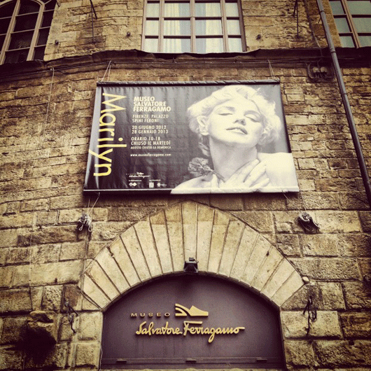 Touring Tuscany: Part V – Marilyn Monroe at Museo Salvatore Ferragamo