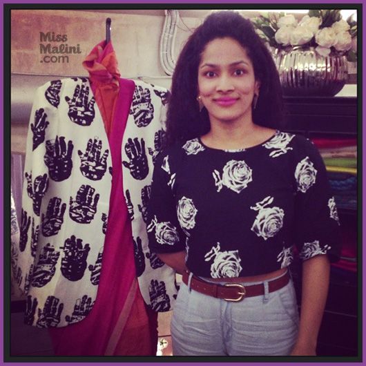 Masaba Launches Her Collection at GoodEarth
