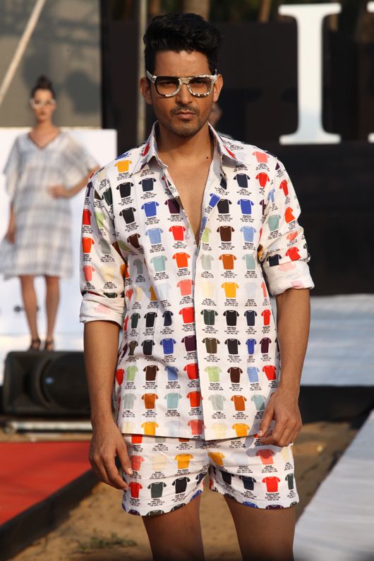 Aarti Vijay Gupta’s Doodles Hit the Ramp at India Resort Fashion Week
