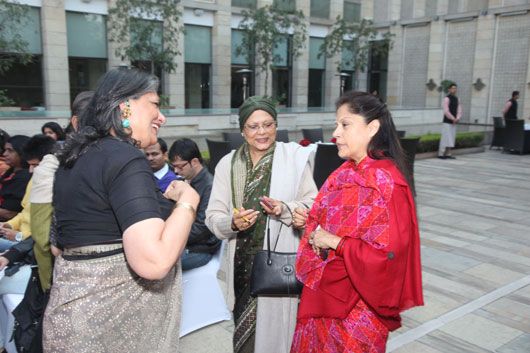 Sunita Kohli with Yashodhara Raje Scindia
