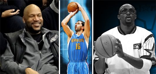 NBA Legends - Ron Harper, Peja Stojakovic, Horace Grant