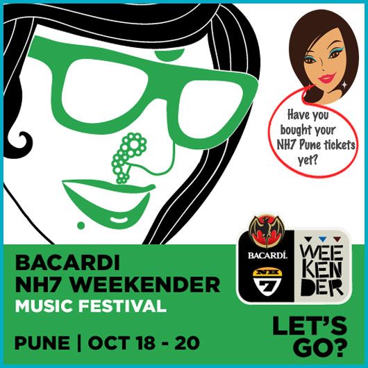 Bacardi NH7 Weekender Festival is Here. Buy Your Tickets NOW!