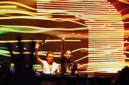 Norin and Rad performing at Trance Around The World